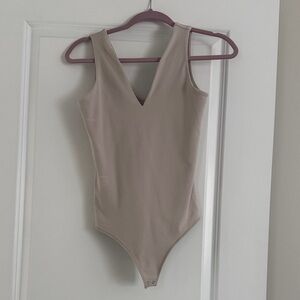 Abercrombie & Fitch Beige Bodysuit